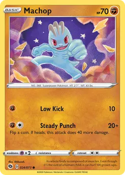 Machop #24, Reverse Foil