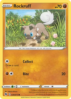 Rockruff #29, Reverse Foil