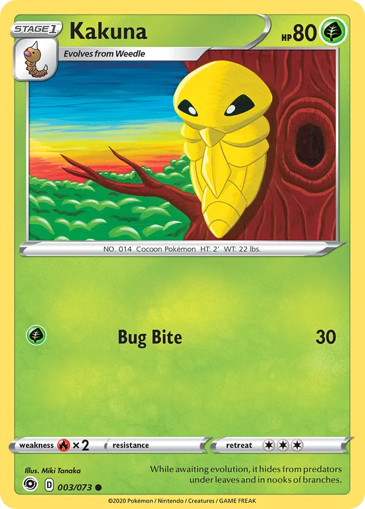 Kakuna #3, Champion's Path Reverse Foil