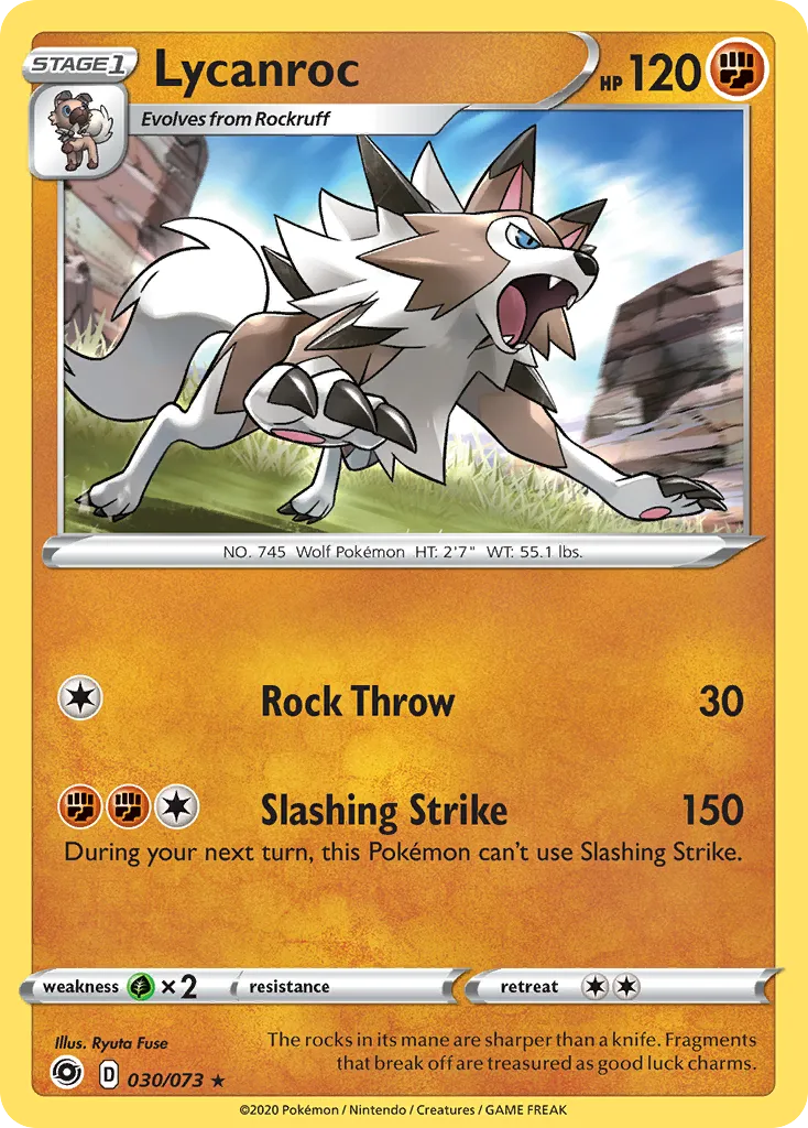 Lycanroc #30, Champion's Path