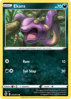 Ekans #33, Reverse Foil