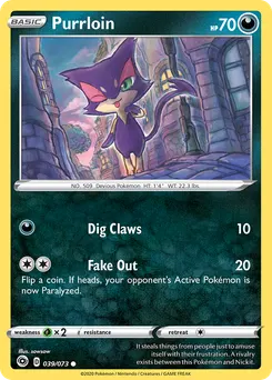 Purrloin #39, Reverse Foil