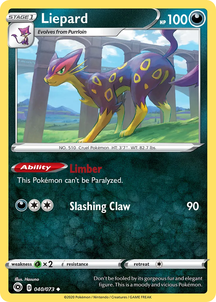 Liepard #40, Champion's Path