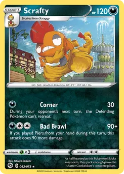 Scrafty #42, Reverse Foil