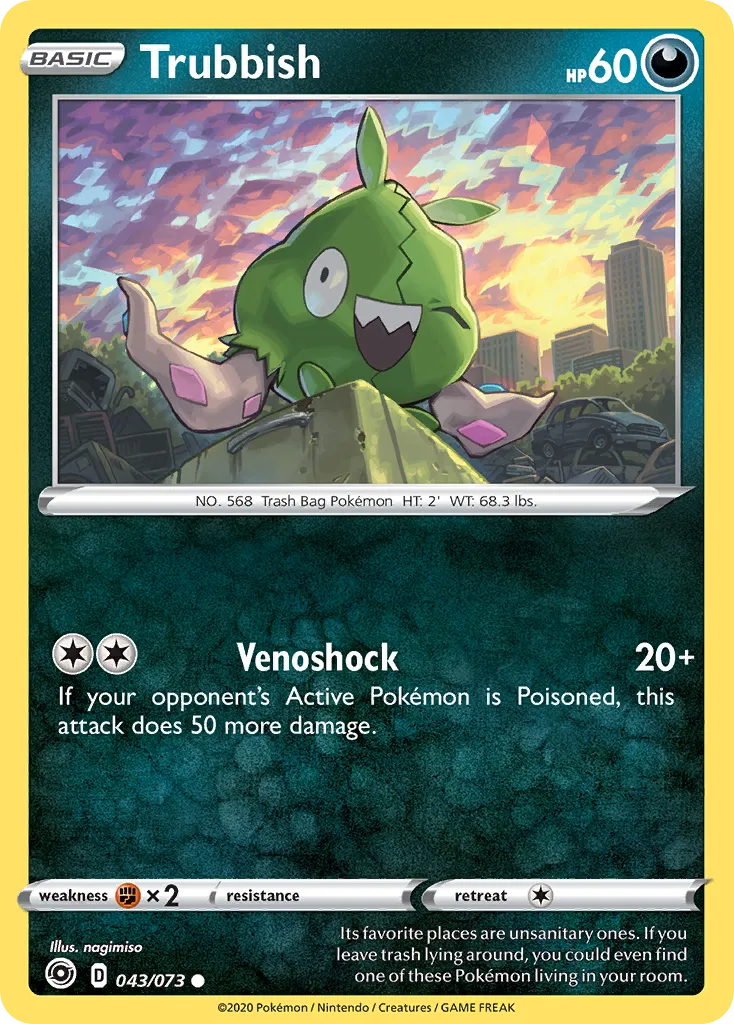 Trubbish #43, Champion's Path Reverse Foil