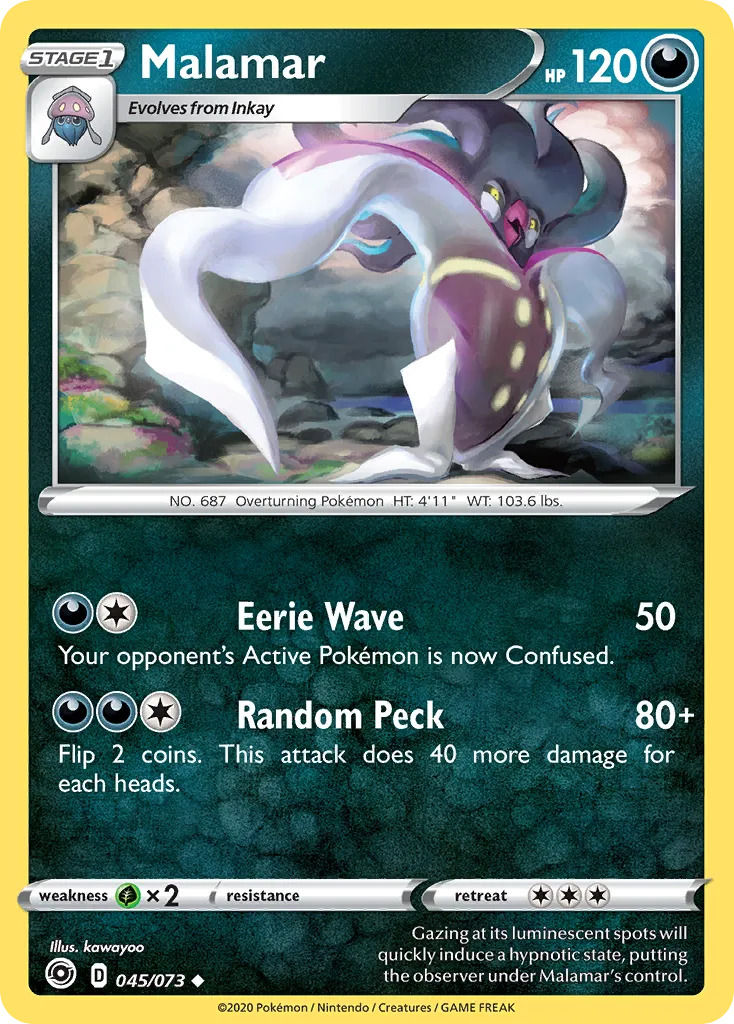 Malamar #45, Champion's Path Reverse Foil