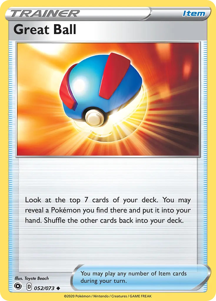 Great Ball #52, Champion's Path Reverse Foil