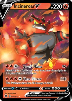Incineroar V #8, Standard