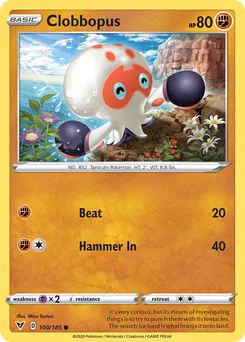 Clobbopus #100, Reverse Foil