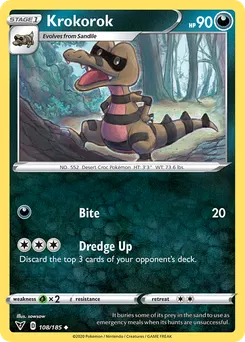 Krokorok #108, Reverse Foil