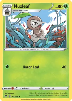Nuzleaf #11, Reverse Foil