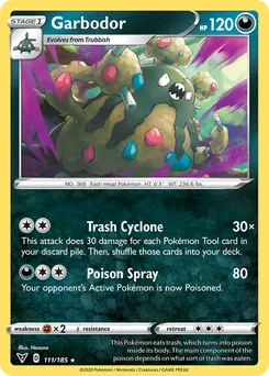 Garbodor #111, Vivid Voltage