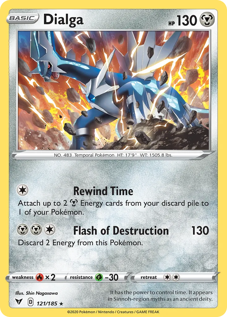 Dialga #121, Vivid Voltage
