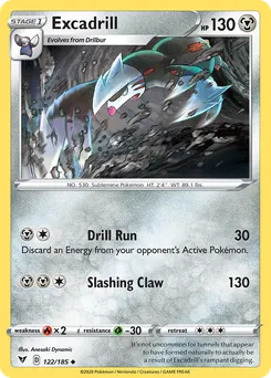 Excadrill #122, Vivid Voltage