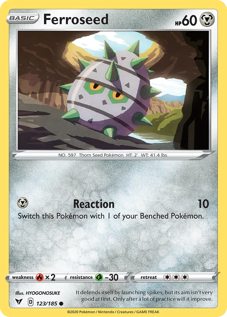 Ferroseed #123, Vivid Voltage Reverse Foil