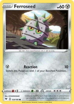Ferroseed #123, Reverse Foil