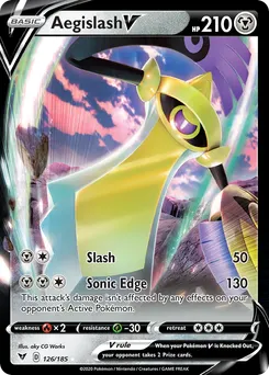 Aegislash V #126, Standard
