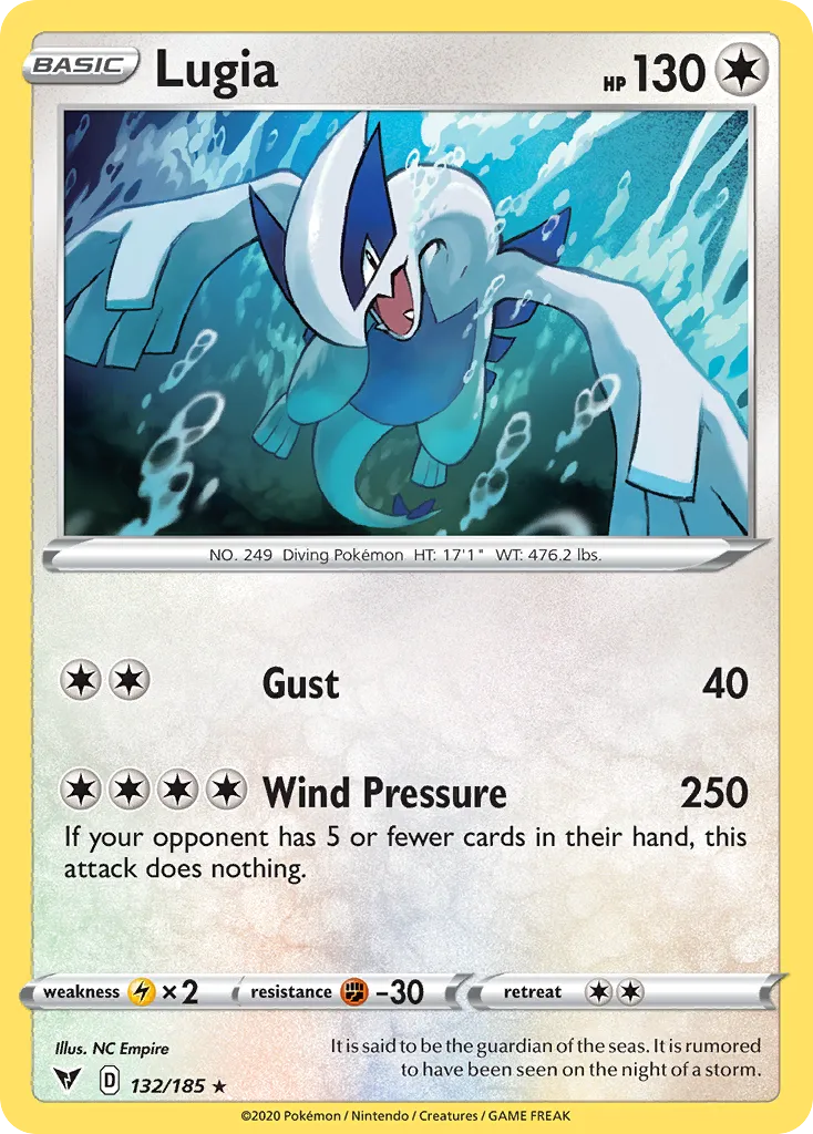 Lugia #132, Vivid Voltage