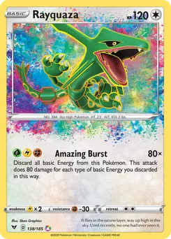 Rayquaza #138, Standard