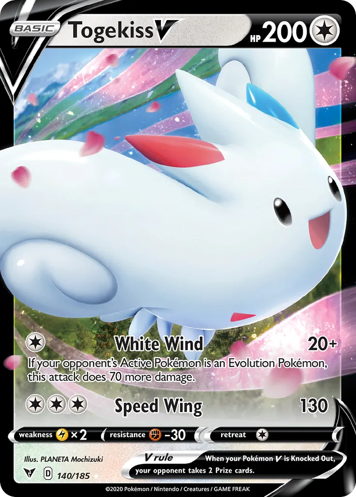 Togekiss V #140, Vivid Voltage