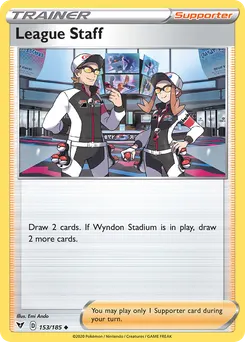 League Staff #153, Vivid Voltage
