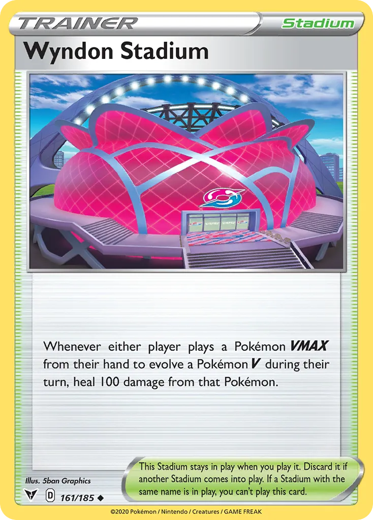 Wyndon Stadium #161, Vivid Voltage Reverse Foil