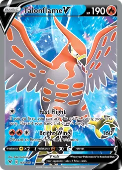 Talonflame V #168, Standard