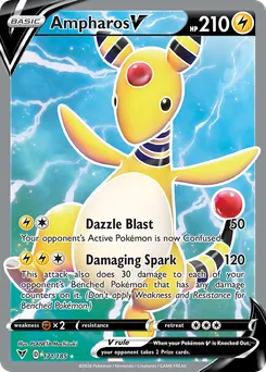 Ampharos V #171, Standard