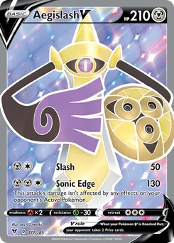 Aegislash V #177, Standard
