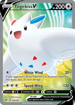Togekiss V #178, Standard