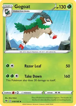 Gogoat #18, Reverse Foil