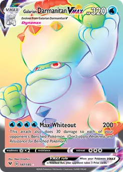 Galarian Darmanitan VMAX #187, Secret
