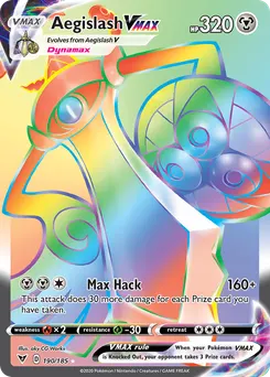 Aegislash VMAX #190, Secret