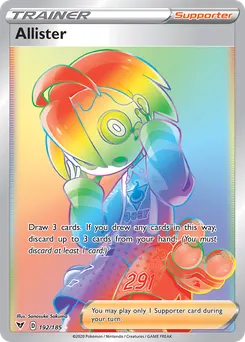 Allister #192, Secret