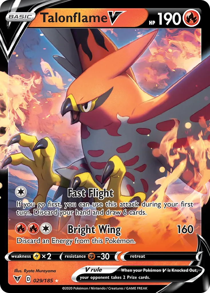 Talonflame V #29, Vivid Voltage
