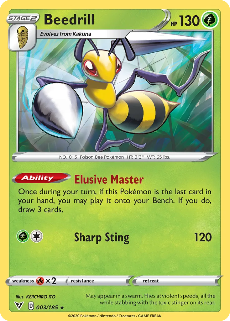 Beedrill #3, Vivid Voltage