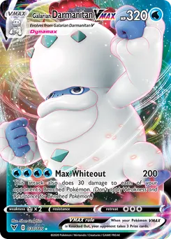 Galarian Darmanitan VMAX #37, Standard