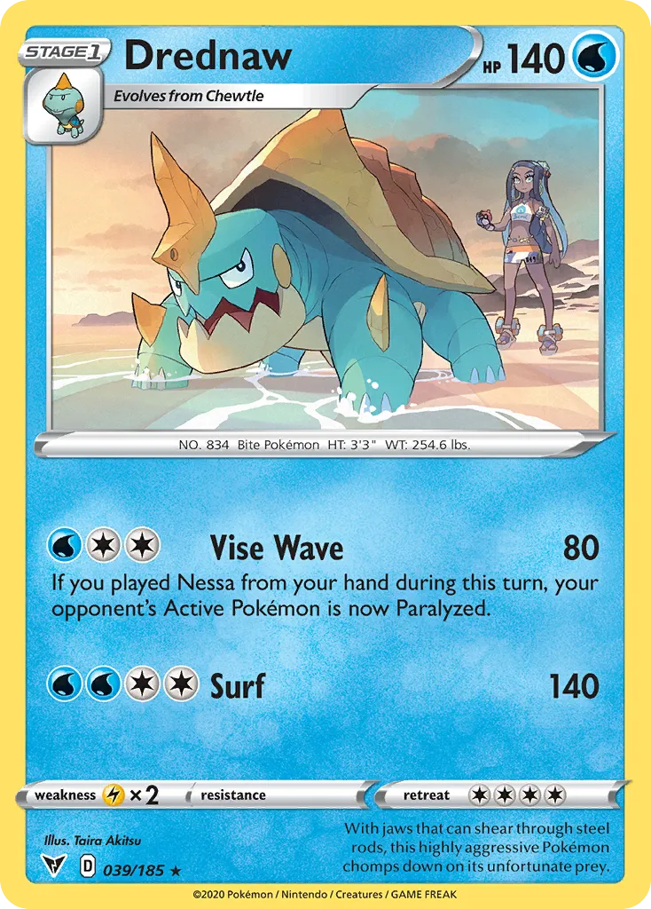 Drednaw #39, Vivid Voltage Reverse Foil