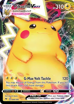 Pikachu VMAX #44, Standard