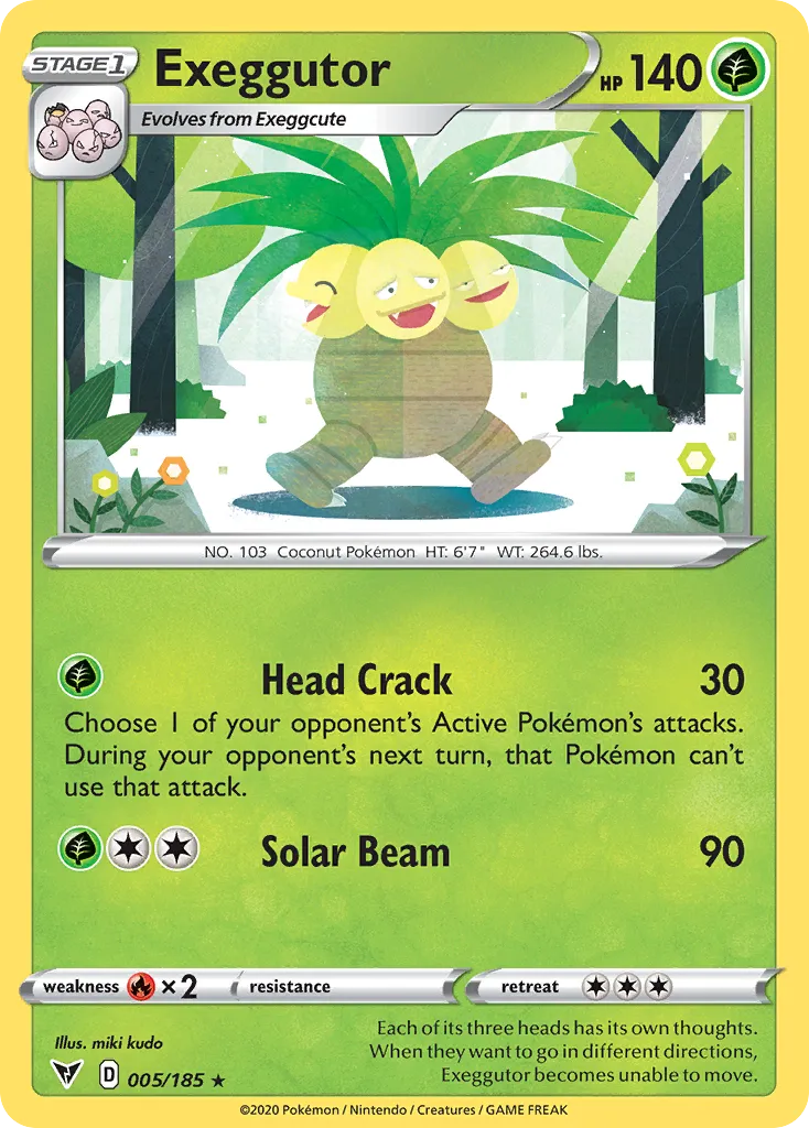 Exeggutor #5, Vivid Voltage