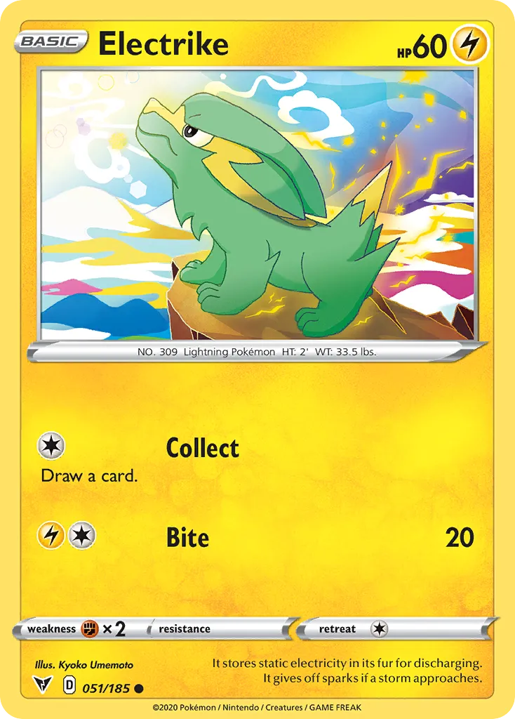 Electrike #51, Vivid Voltage Reverse Foil