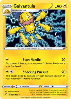 Galvantula #56, Reverse Foil