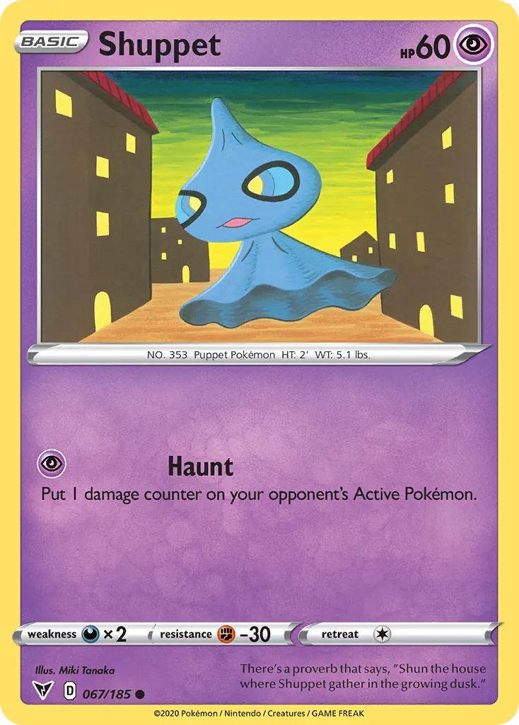 Shuppet #67, Vivid Voltage Reverse Foil