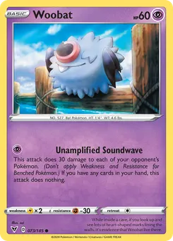 Woobat #73, Reverse Foil