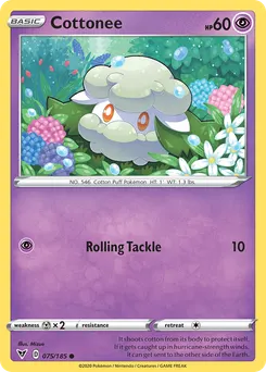 Cottonee #75, Reverse Foil
