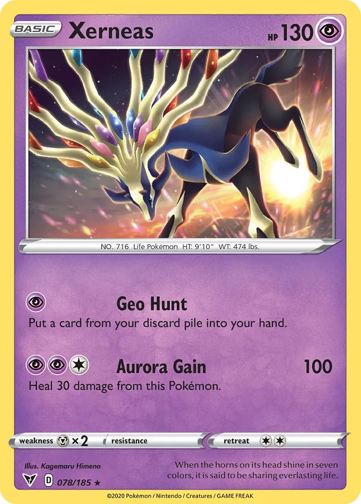 Xerneas #78, Vivid Voltage
