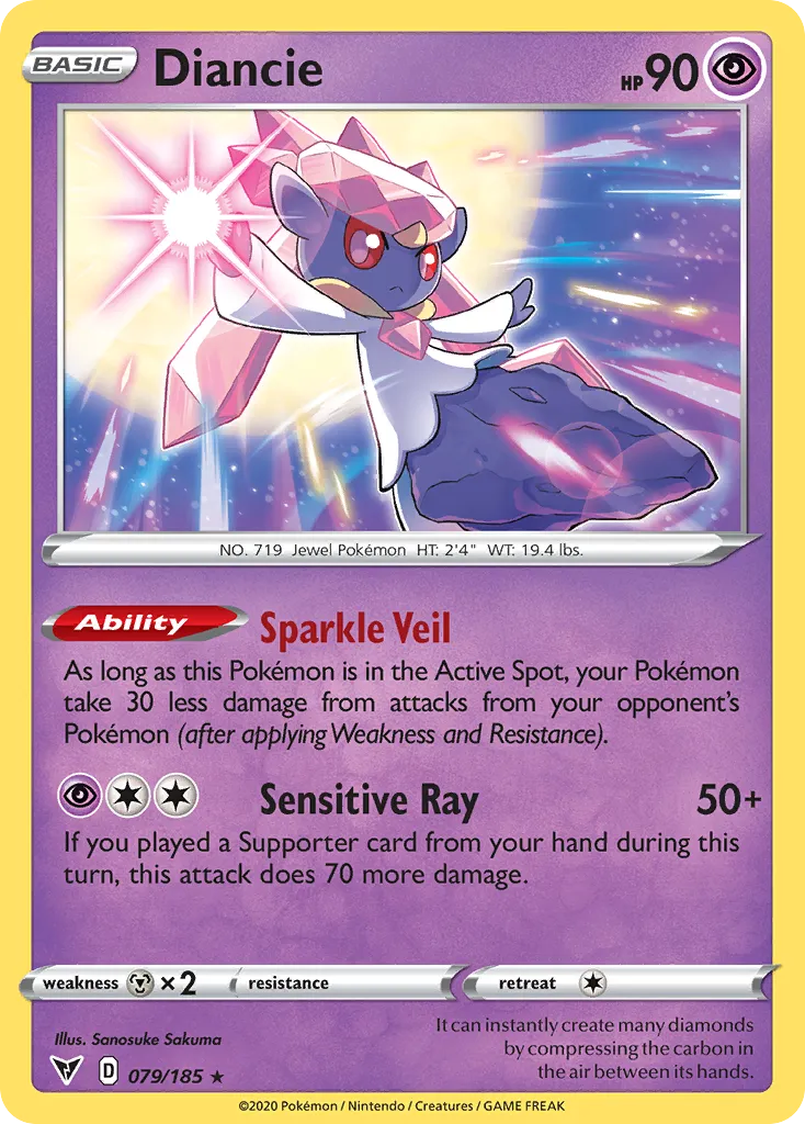 Diancie #79, Vivid Voltage