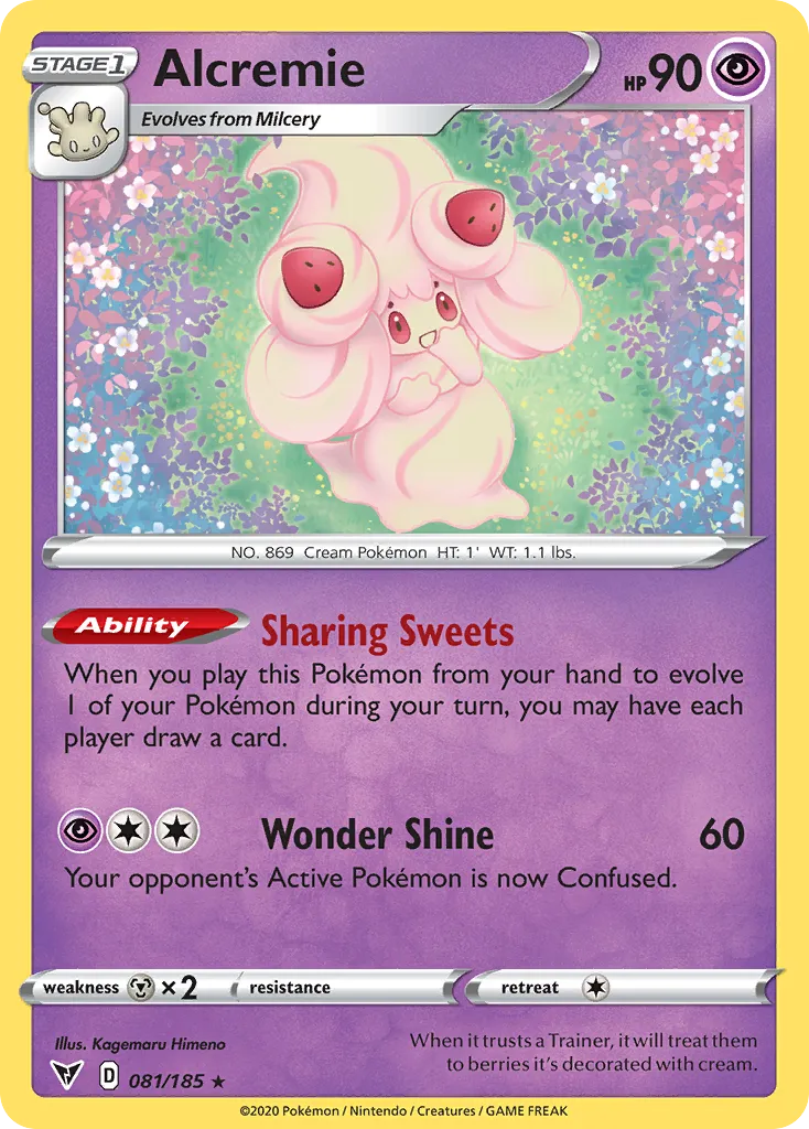Alcremie #81, Vivid Voltage
