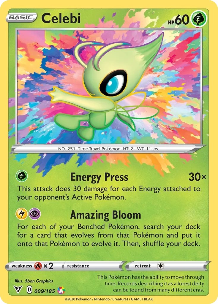 Celebi #9, Vivid Voltage
