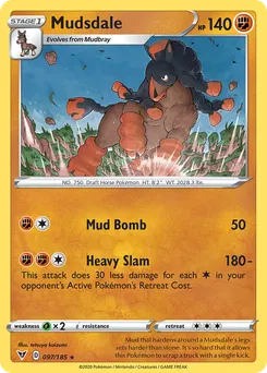Mudsdale #97, Reverse Foil